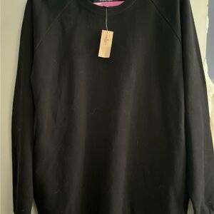 American Eagle Outfitters Black Crewneck Big & Tall
 LT/GTE